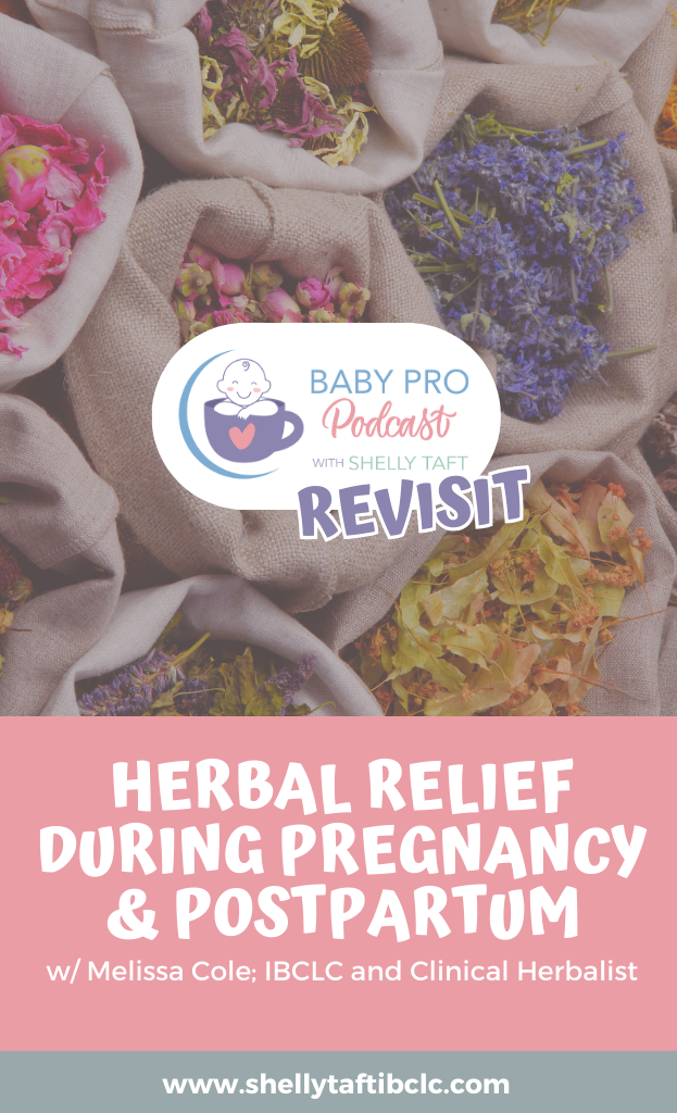 herbs in pregnany and postpartum - the baby pro podcast with Melissa Cole, IBCLC and Clinical Herbalist
